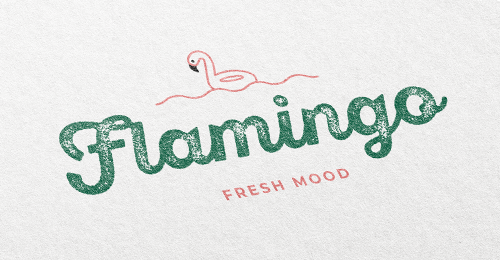 Logo du café Flamingo.